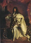Hyacinthe Rigaud, Louis XIV King of France (mk05)